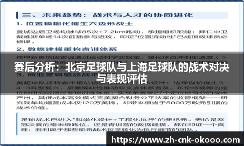 赛后分析:北京足球队与上海足球队的战术对决与表现评估